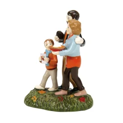 Sale Touchdowns, Turkey & Pie Snow Village Halloween