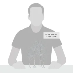 Outlet Winter Birch Village Accessories