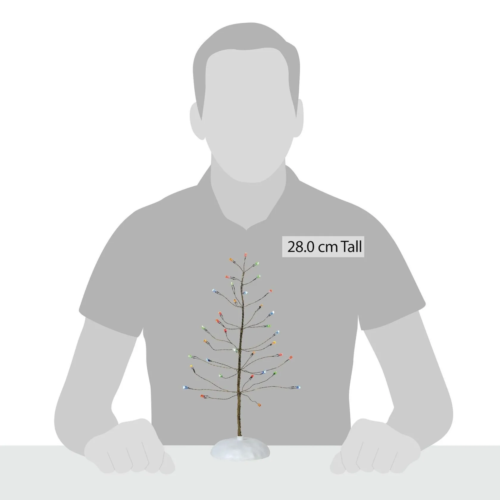 Sale Winter Brite Tree Multi Village Accessories