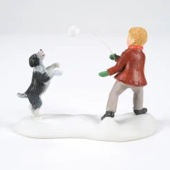 Sale Winter Game of Catch Dickens Village Series