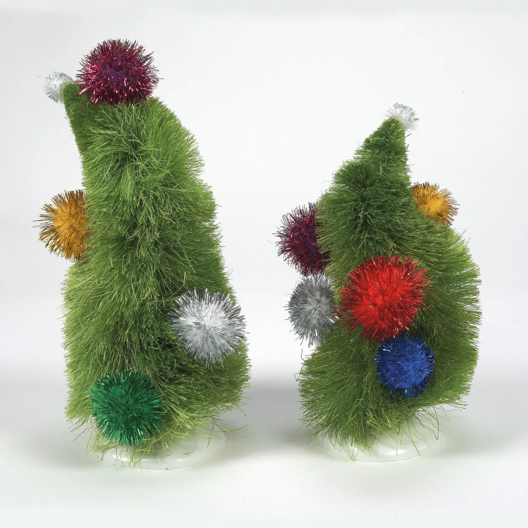 Outlet Wonky Trees, Set of 2 Grinch™ Village